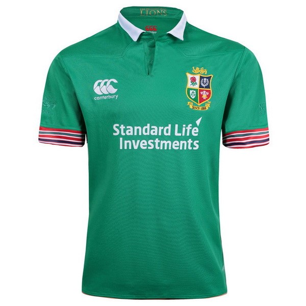 Camiseta de Entrenamiento Rugby British and Irish Lions 2017 2018 Verde